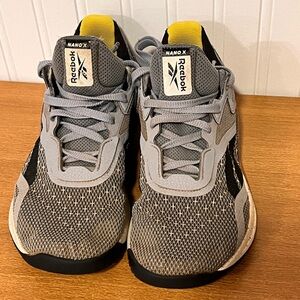 Reebok Boy's Nano X Cross Trainer, Cool Shadow/Black/White